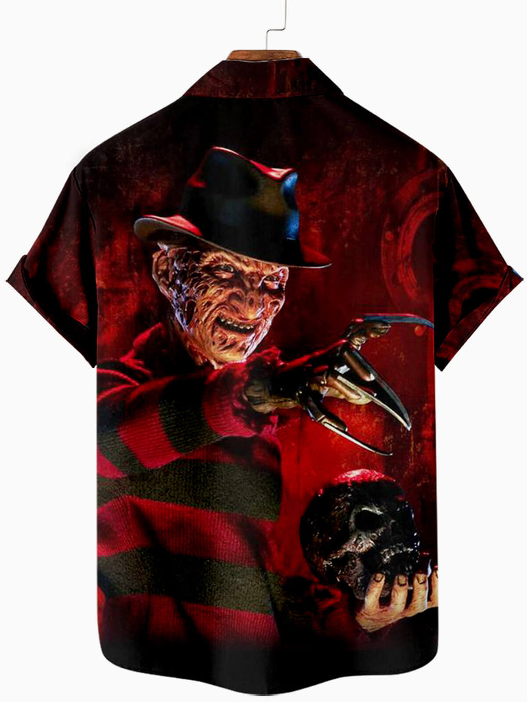 Halloween Vajra Fingers Giant Men's Short Sleeve Shirt