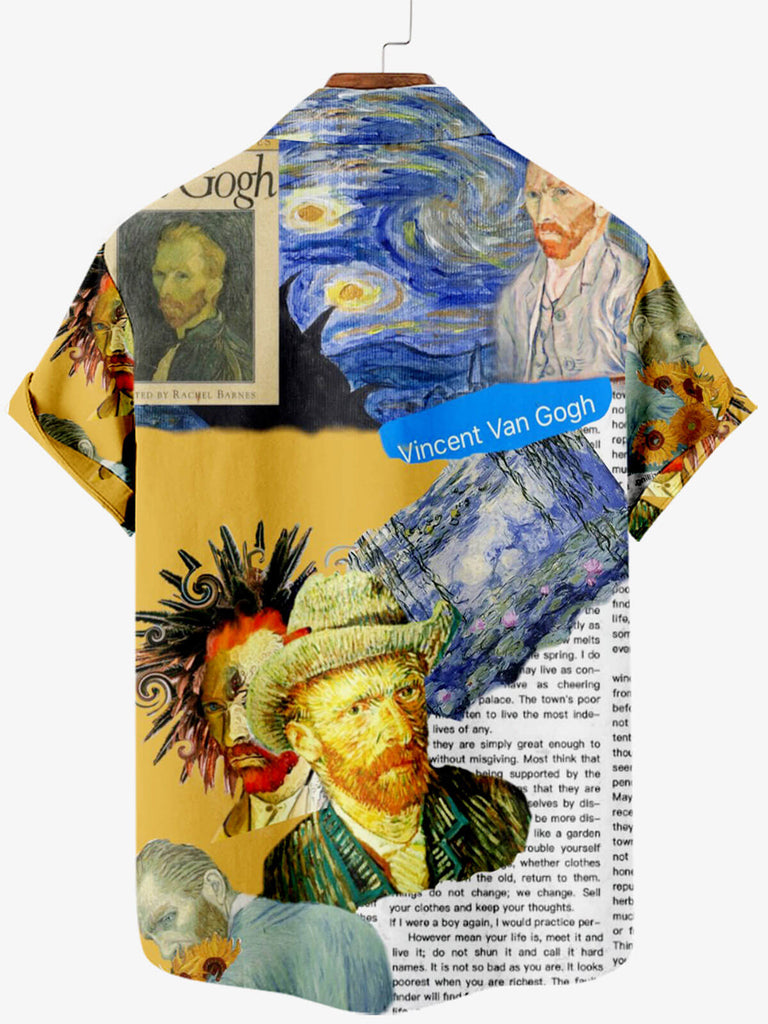Vincent Van Gogh Men's Short Sleeve Shirt