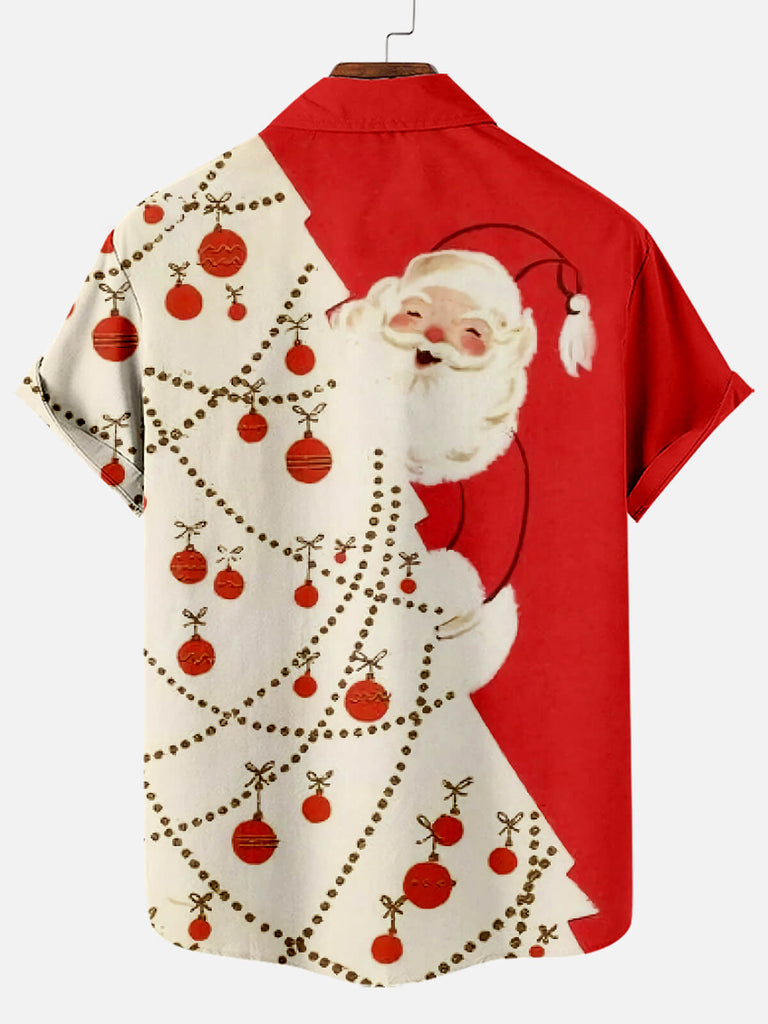 Merry Christmas Bell Men's Short Sleeve Shirt