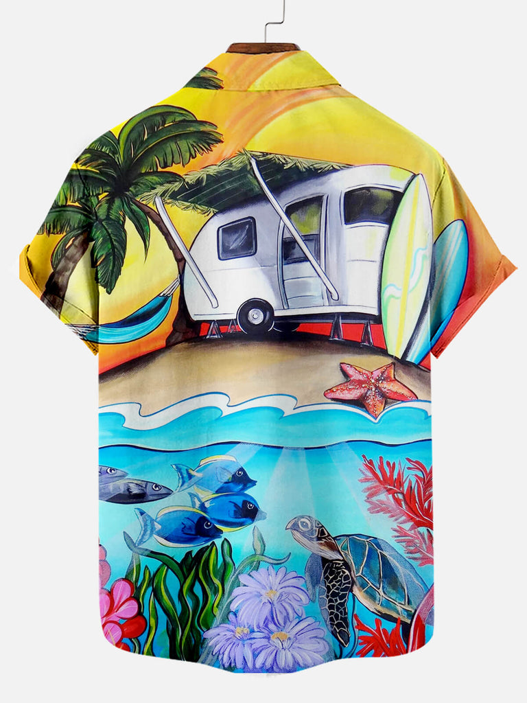 Hawaii Van Men's Short Sleeve Shirt
