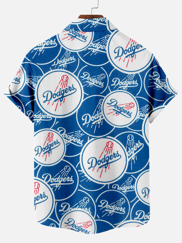 Los Angeles Dodgers Balls Men's Short Sleeve Shirt