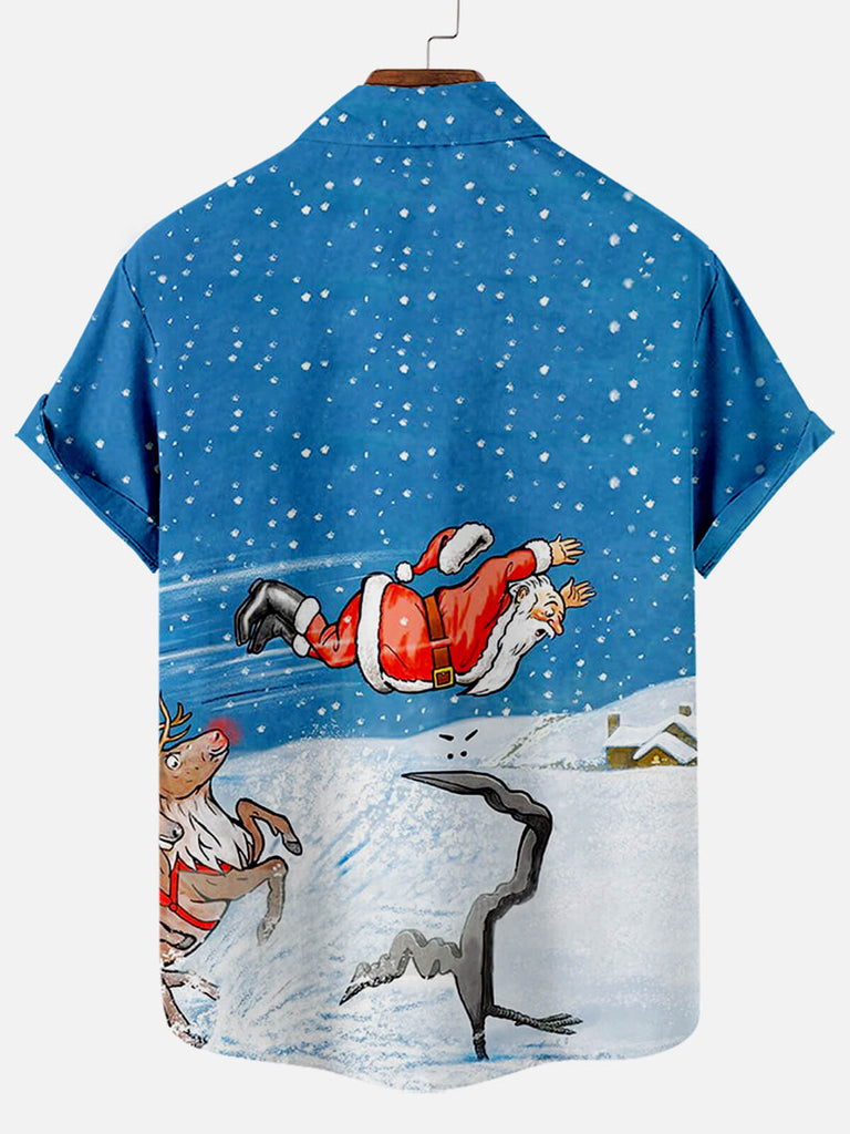 Christmas Gift Men's Short Sleeve Shirt