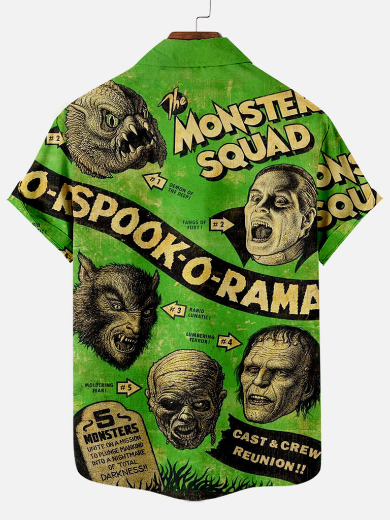 Monster Squad Men's Short Sleeve Shirt
