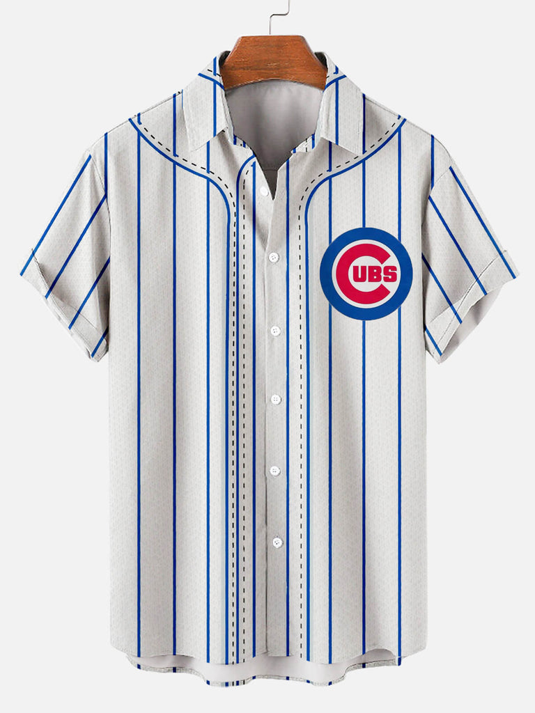 Chicago Baseball Men's Short Sleeve Shirt White / M