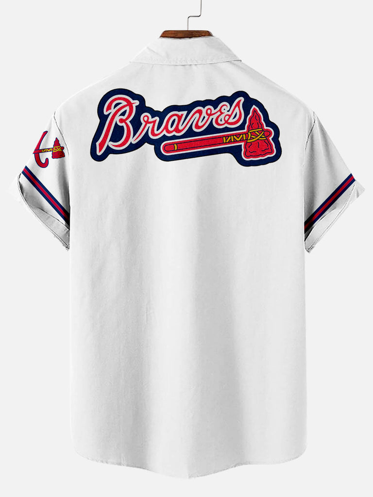 Atlanta Braves Men's Short Sleeve Shirt