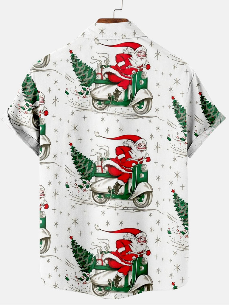 Christmas Tree Men's Short Sleeve Shirt
