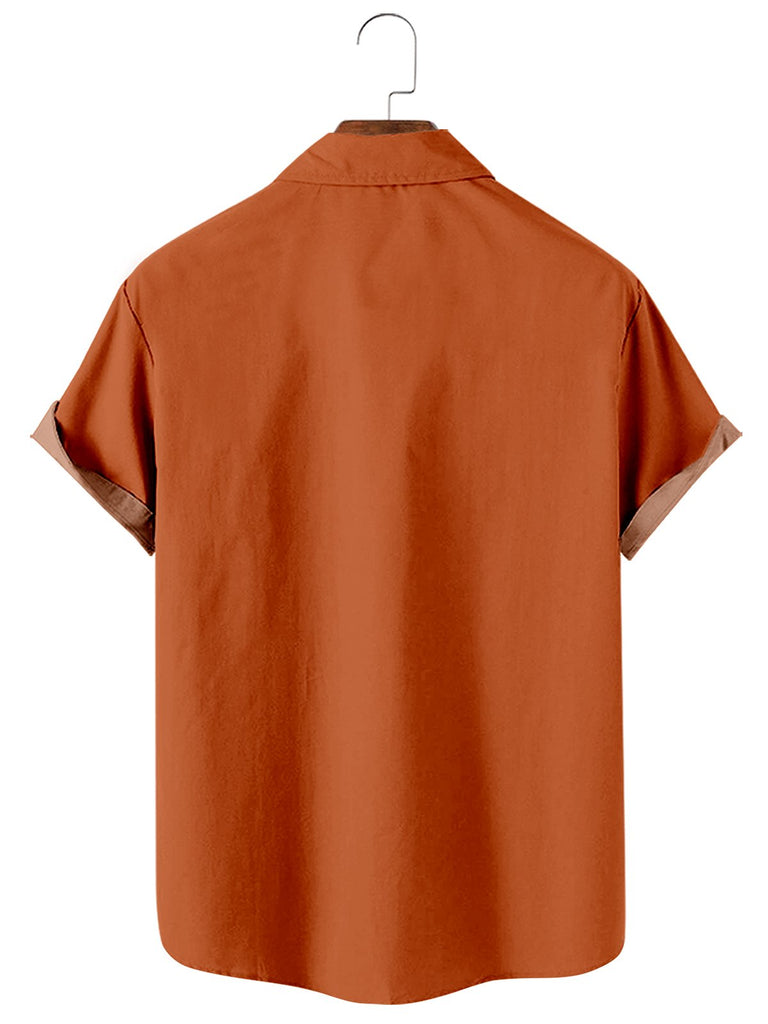 Men's Design Casual Short Sleeve Shirt